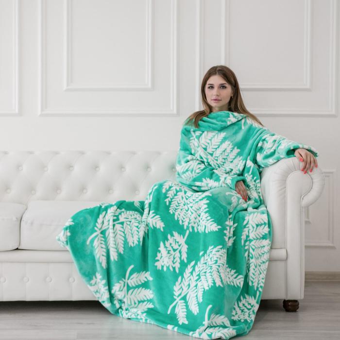 Покрывало-плед с рукавами Папоротник рис.128, 140х180см, велсофт 280г/м, пэ100%
Покрывало-плед с рукавами Папоротник рис.128, 140х180см, велсофт 280г/м, пэ100%