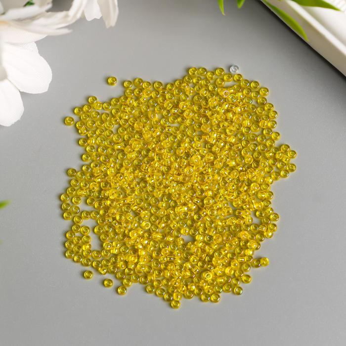 Бисер "Preciosa" прозрачный радужный, 10/0, 20 гр, желтый/меланж 
Бисер "Preciosa" прозрачный радужный, 10/0, 20 гр, желтый/меланж