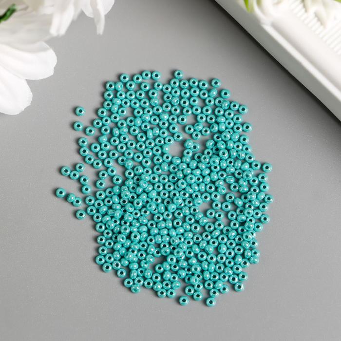 Бисер "Preciosa" непрозрачный с покрытием, 10/0, 20 гр, бирюзовый 
Бисер "Preciosa" непрозрачный с покрытием, 10/0, 20 гр, бирюзовый