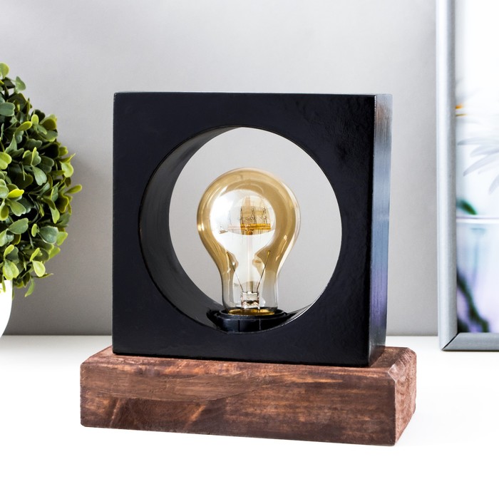 Лампа настольная 2070/1nBK E27 60Вт черный 18х18х10 см
Лампа настольная 2070/1nBK E27 60Вт черный 18х18х10 см