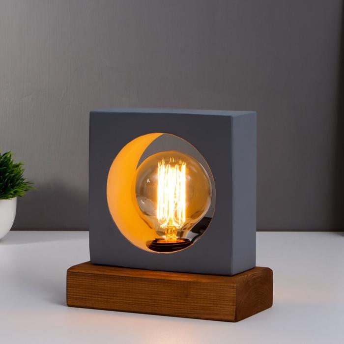 Лампа настольная 2070/1nGR E27 60Вт серый 18х18х10 см 
Лампа настольная 2070/1nGR E27 60Вт серый 18х18х10 см