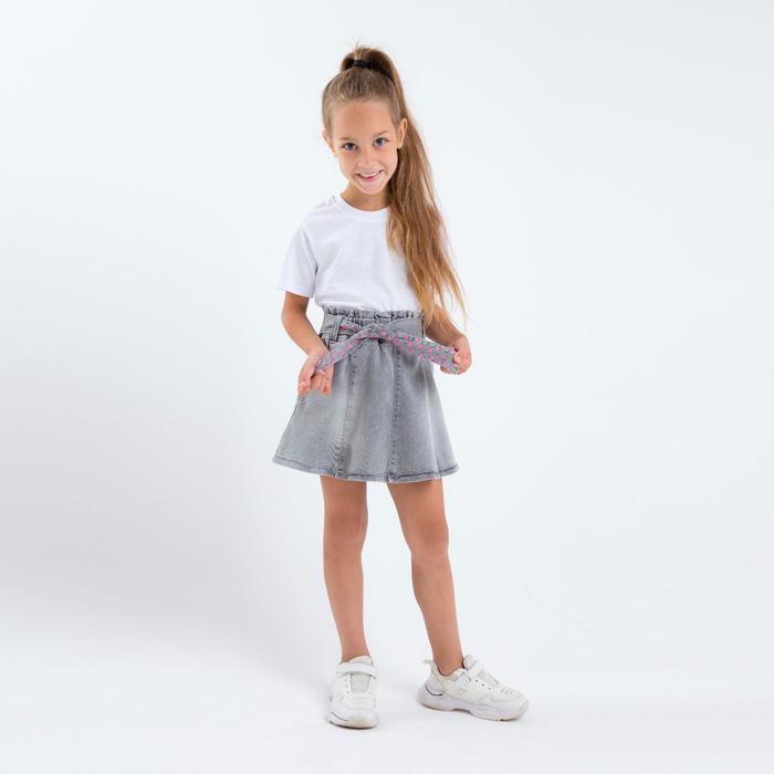 Юбка для девочки, цвет серый, рост 98 см
Юбка для девочки, цвет серый, рост 98 см