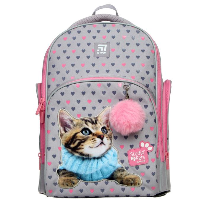 фото Рюкзак школьный, studio pets 706, 38 х 29 х 16.5 см, эргономичная спинка