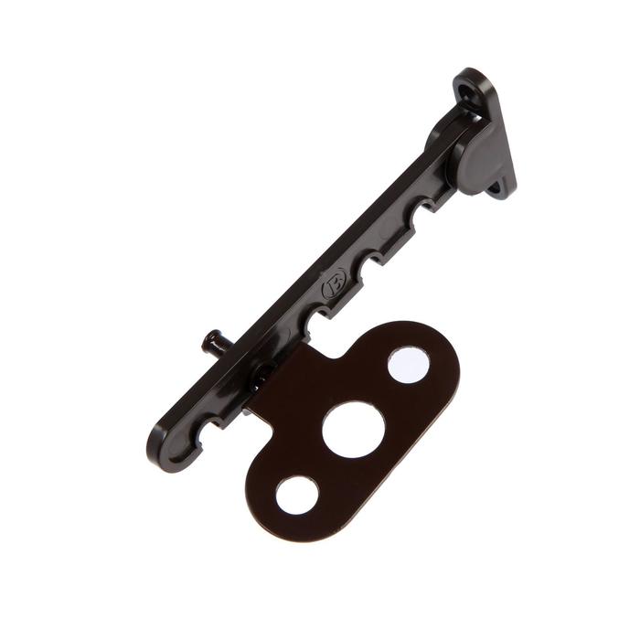 Ограничитель открывания гребенка 5-х позиционный, коричневый
Ограничитель открывания гребенка 5-х позиционный, коричневый