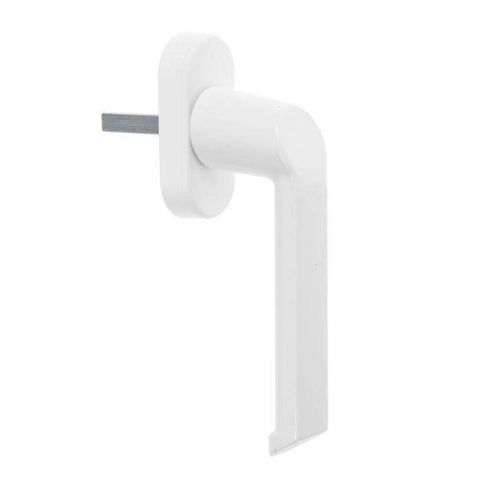 Ручка оконная алюм. РО-04 37 мм, белая 
Ручка оконная алюм. РО-04 37 мм, белая