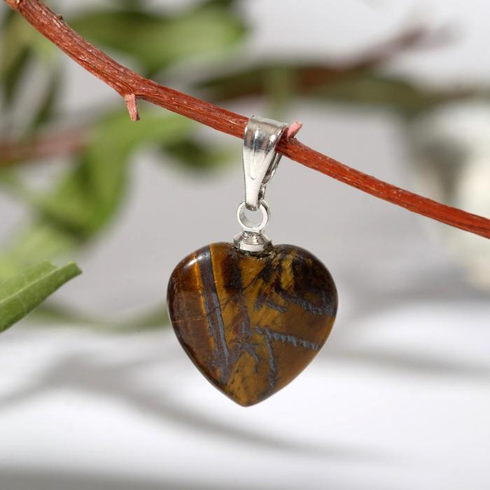 Подвеска "Тигровый глаз" сердечко
Подвеска "Тигровый глаз" сердечко