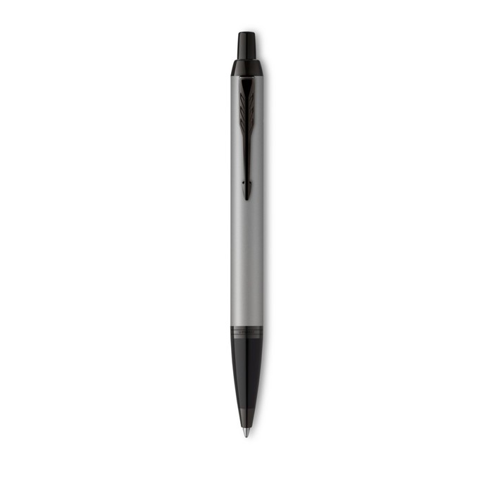 Ручка шариковая Parker IM Achromatic Grey BT корпус из нержавеющей стали, серый матовый, синие чернила
Ручка шариковая Parker IM Achromatic Grey BT корпус из нержавеющей стали, серый матовый, синие чернила