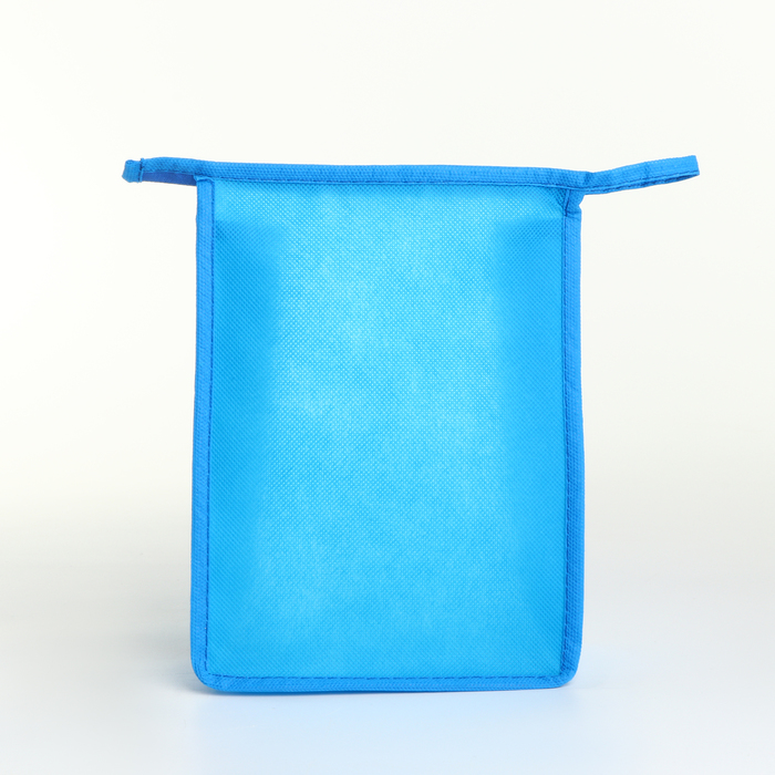 фото Косметичка на молнии, цвет васильковый