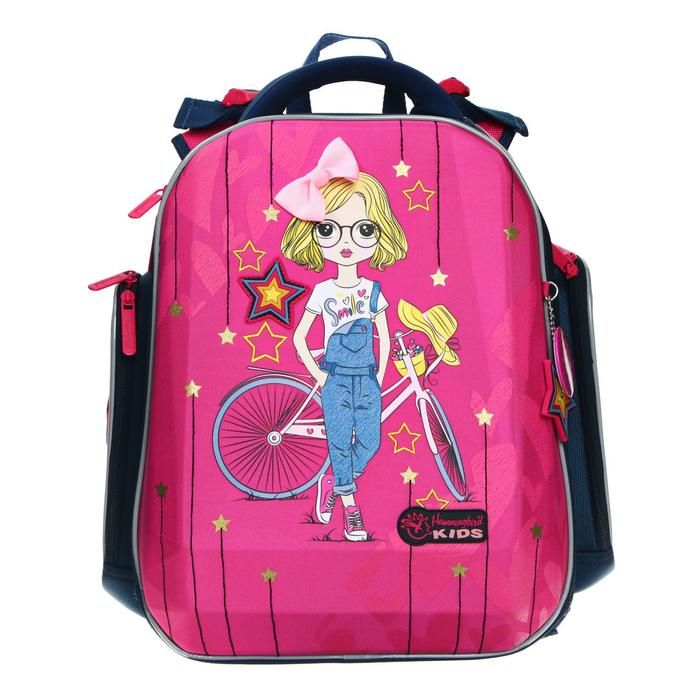 Рюкзак каркасный, Hummingbird TK, 37 х 26 х 18 см, 3D нашивка, «Девочка»
Рюкзак каркасный, Hummingbird TK, 37 х 26 х 18 см, 3D нашивка, «Девочка»