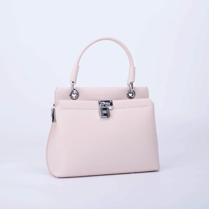 Сумка-тоут, отдел на молнии, наружный карман, длинный ремень, цвет розовый 
Сумка-тоут, отдел на молнии, наружный карман, длинный ремень, цвет розовый