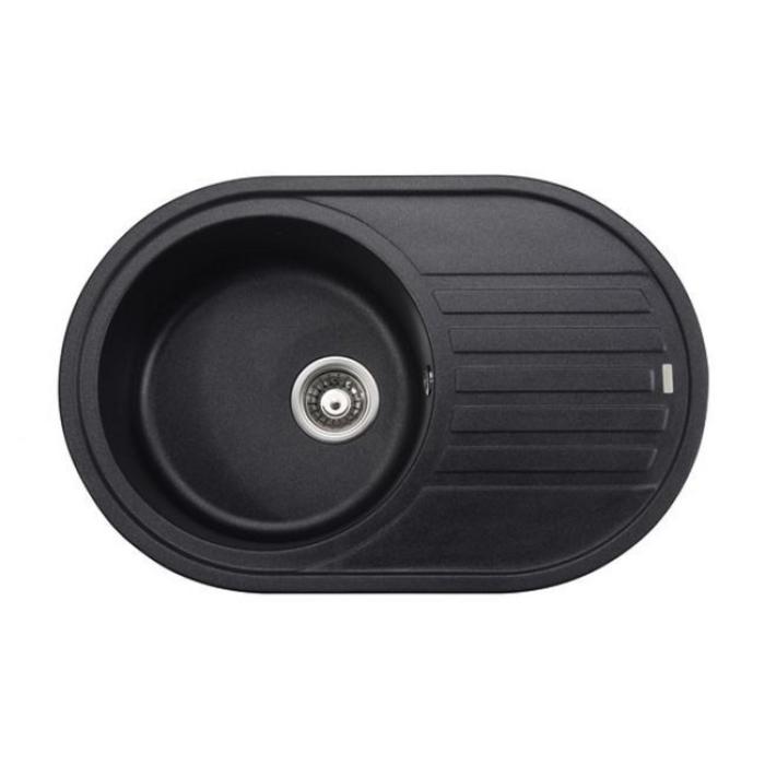 Мойка кухонная из камня KAISER KGM-7750-BP, врезная, 850х570х290 мм, цвет черный мрамор
Мойка кухонная из камня KAISER KGM-7750-BP, врезная, 850х570х290 мм, цвет черный мрамор