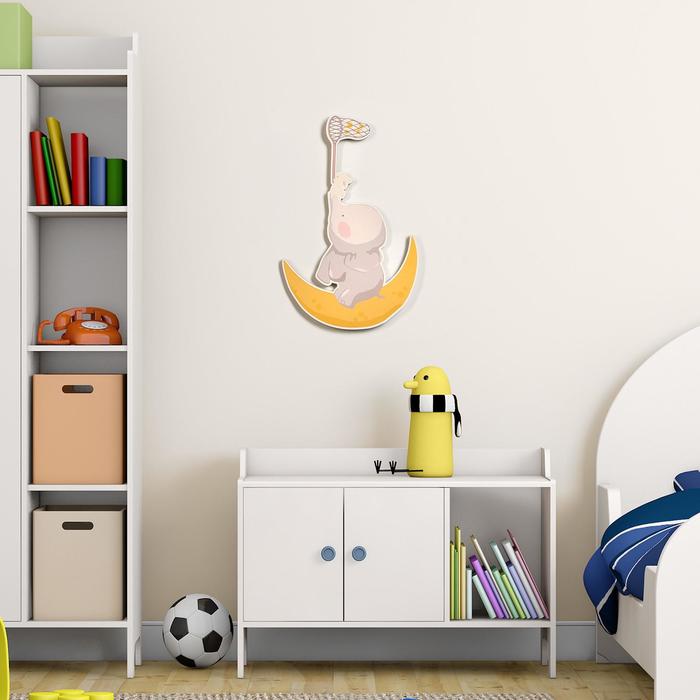 Декор настенный "Слонёнок", 41х26 см
Декор настенный "Слонёнок", 41х26 см