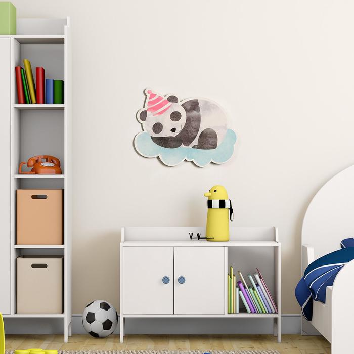 Декор настенный "Сонный панда", 30х35.5 см
Декор настенный "Сонный панда", 30х35.5 см