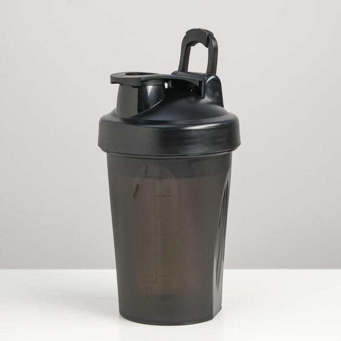 Шейкер 400 мл, чёрный
Шейкер 400 мл, чёрный