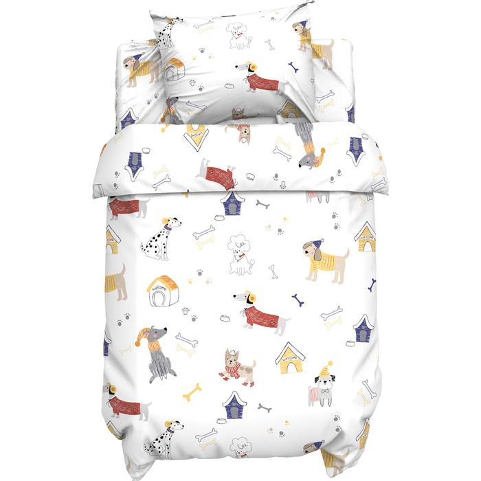 Постельное бельё детское Крошка Я "My doggy", 112х147 см, 60х120+20 см, 40х60 см
Постельное бельё детское Крошка Я "My doggy", 112х147 см, 60х120+20 см, 40х60 см