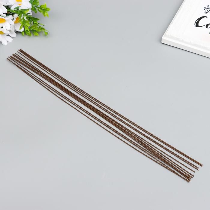 Проволока для творчества "Florico" 1.2 мм, 12 шт, 40 см, в бумажной оплётке, коричневый
Проволока для творчества "Florico" 1.2 мм, 12 шт, 40 см, в бумажной оплётке, коричневый