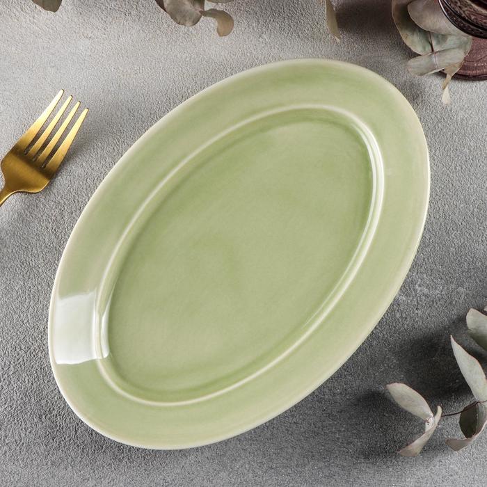 Блюдо овальное «Акварель», 24,5×16,5 см, цвет фисташковый
Блюдо овальное «Акварель», 24,5×16,5 см, цвет фисташковый