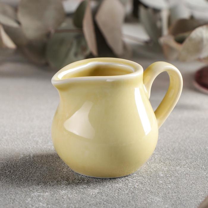 Молочник «Акварель», 65 мл, цвет жёлтый
Молочник «Акварель», 65 мл, цвет жёлтый