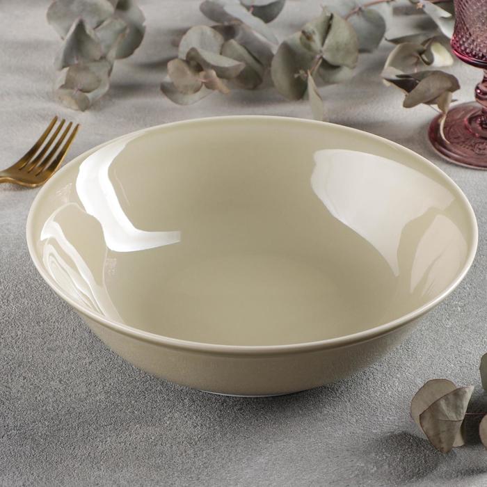 Салатник «Акварель», 1 л, цвет бежевый
Салатник «Акварель», 1 л, цвет бежевый