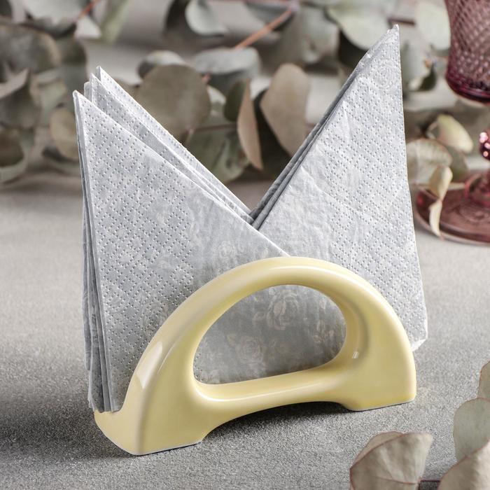 Салфетница «Акварель», цвет жёлтый
Салфетница «Акварель», цвет жёлтый