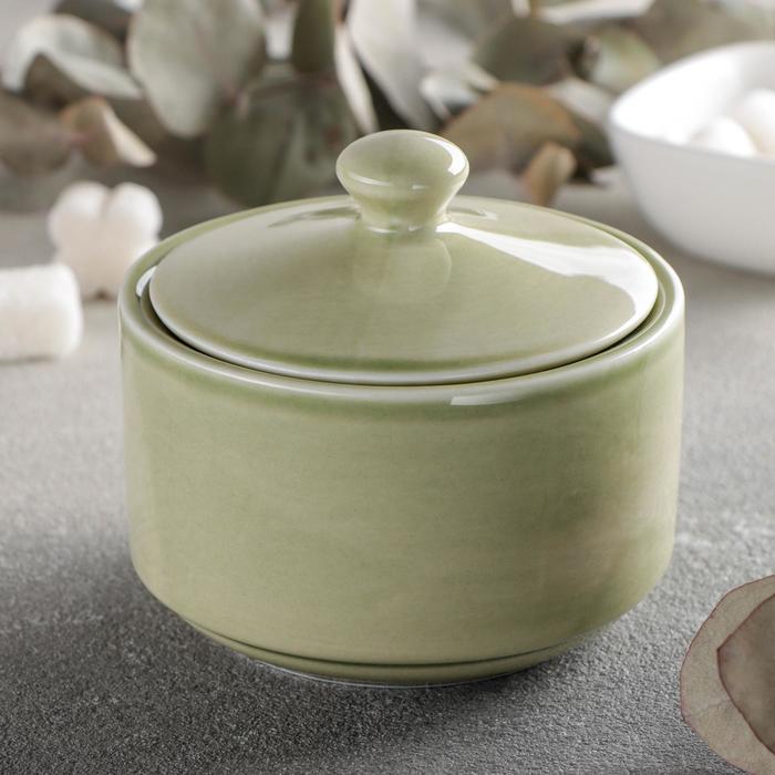 Сахарница «Акварель», 250 мл, цвет фисташковый
Сахарница «Акварель», 250 мл, цвет фисташковый