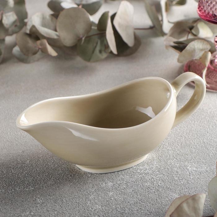 Соусник «Акварель», 150 мл, цвет бежевый
Соусник «Акварель», 150 мл, цвет бежевый