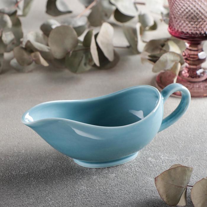 Соусник «Акварель», 150 мл, цвет голубой
Соусник «Акварель», 150 мл, цвет голубой