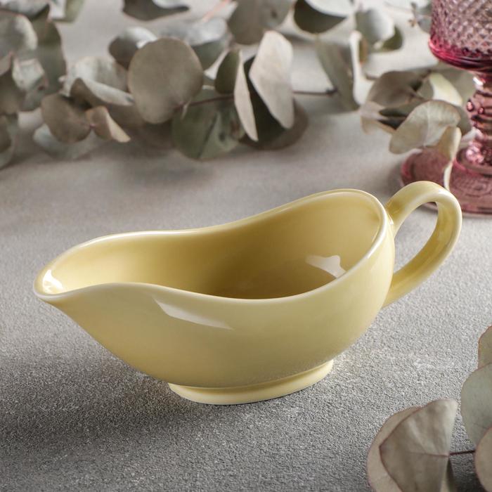 Соусник «Акварель», 150 мл, цвет жёлтый
Соусник «Акварель», 150 мл, цвет жёлтый