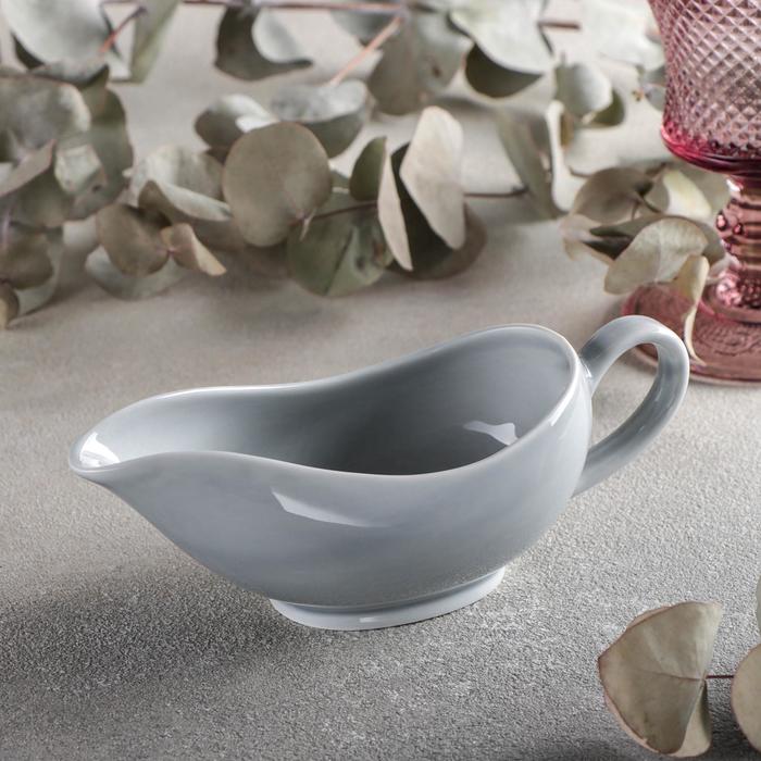 Соусник «Акварель», 150 мл, цвет светло-серый
Соусник «Акварель», 150 мл, цвет светло-серый