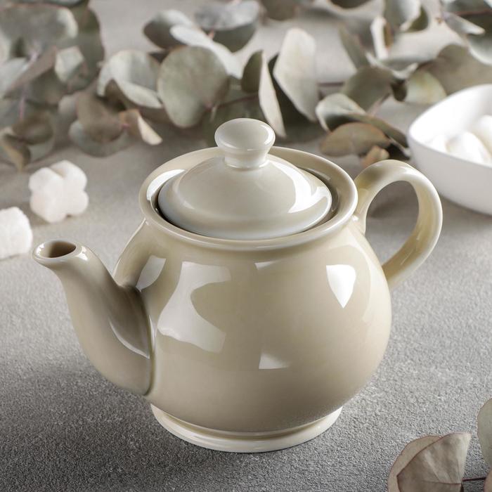 Чайник «Акварель», 400 мл, цвет бежевый
Чайник «Акварель», 400 мл, цвет бежевый