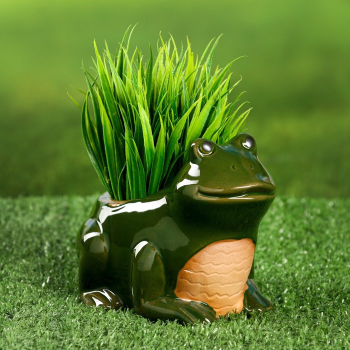 Горшок "Лягушка" 12х10х9см
Горшок "Лягушка" 12х10х9см