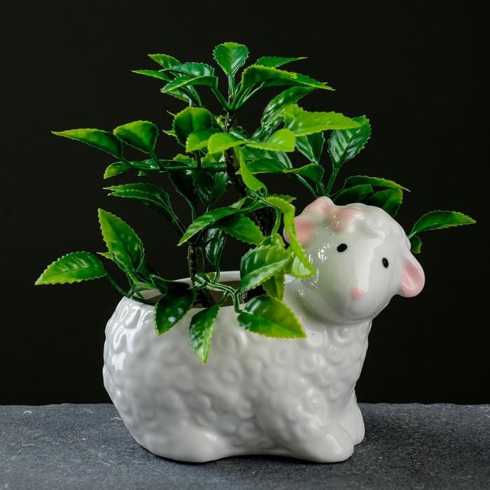 Горшок "Овечка с бантиком" 13*8,5*9,5см
Горшок "Овечка с бантиком" 13*8,5*9,5см