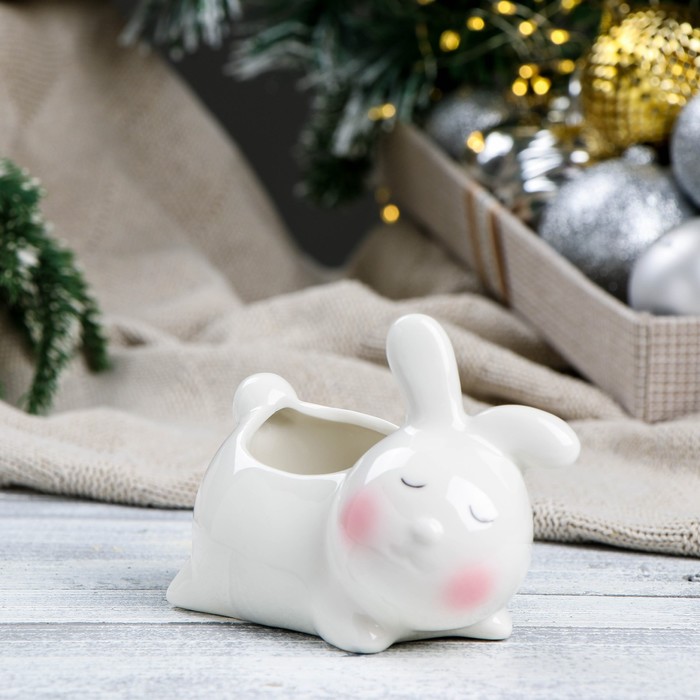Горшок "Кролик" 12*7*8,5см
Горшок "Кролик" 12*7*8,5см