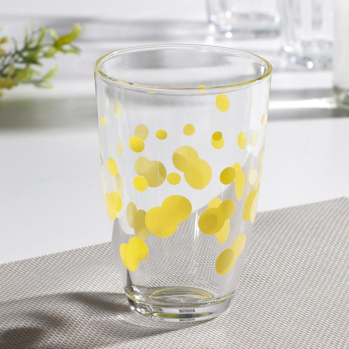 Стакан «Джас», 360 мл, цвет жёлтый
Стакан «Джас», 360 мл, цвет жёлтый