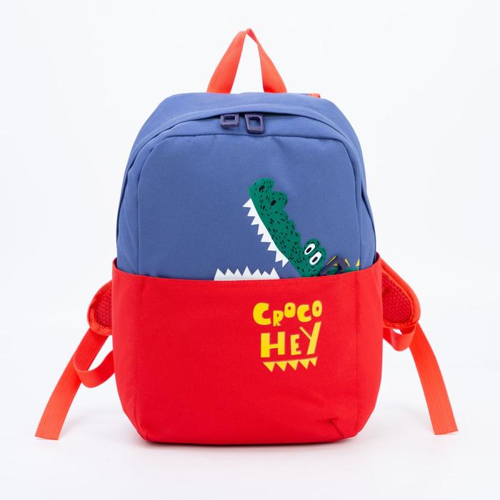 Рюкзак детский, отдел на молнии, наружный карман, цвет синий/красный
Рюкзак детский, отдел на молнии, наружный карман, цвет синий/красный