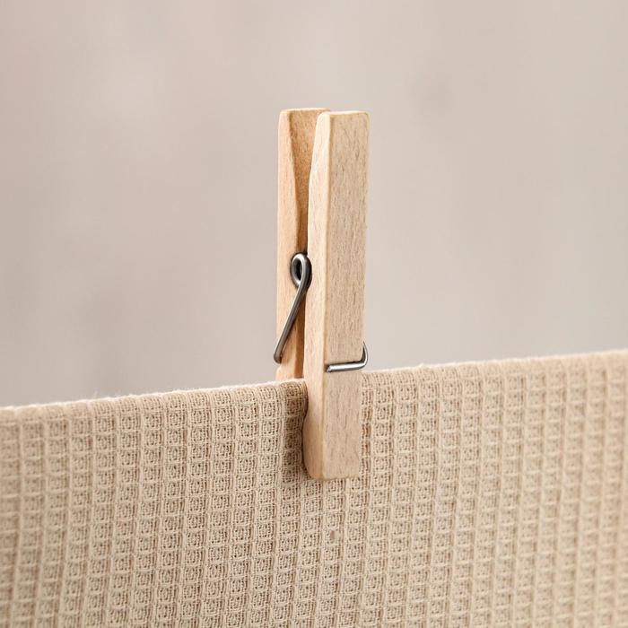 Прищепка бельевая, 7х1 см, массив бука
Прищепка бельевая, 7х1 см, массив бука
