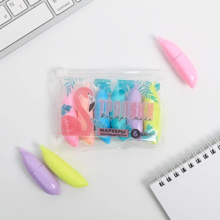 Набор текстовыделителей «Тропики внутри тебя»
Набор текстовыделителей «Тропики внутри тебя»