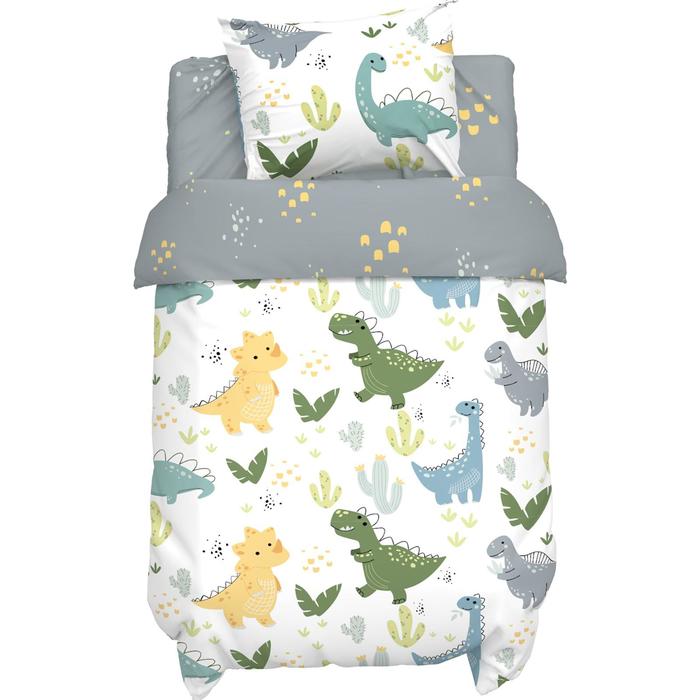 Постельное бельё детское Крошка Я "Little dino", 112х147 см, 60х120+20 см, 40х60 см
Постельное бельё детское Крошка Я "Little dino", 112х147 см, 60х120+20 см, 40х60 см