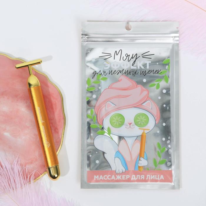 Вибромассажёр для лица «Для нежных щёчек», 14 х 3,5 см
Вибромассажёр для лица «Для нежных щёчек», 14 х 3,5 см