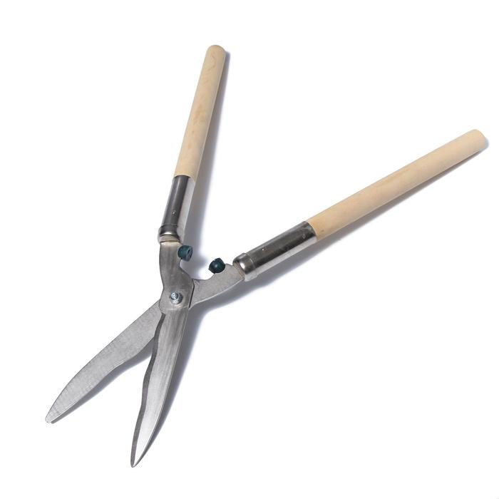 Кусторез, 25,6" (65 см), с деревянными ручками
Кусторез, 25,6" (65 см), с деревянными ручками