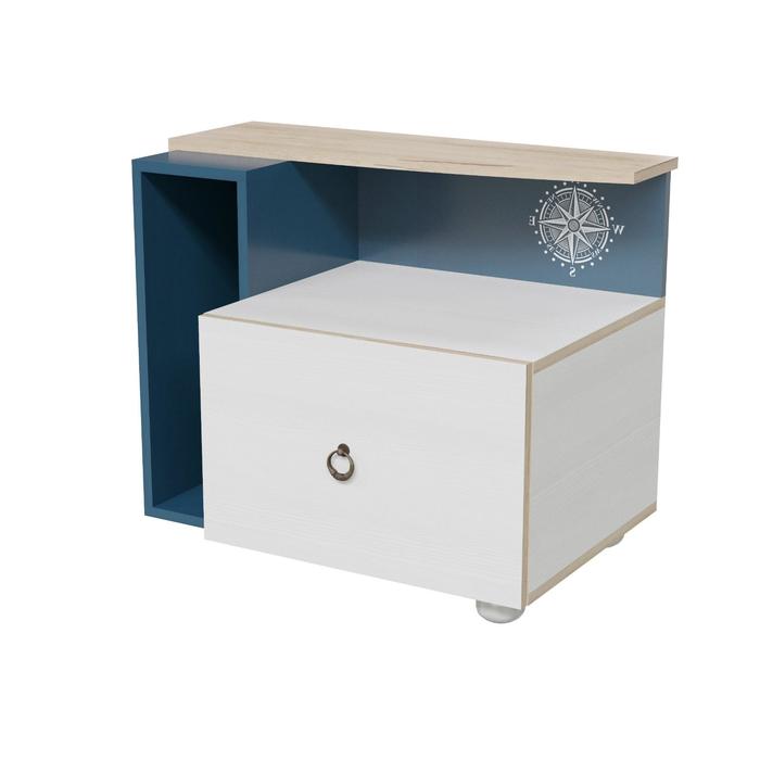 Тумба прикроватная Бриз 720х380х535 Дуб ривьера/Рамух белый/Синий Бриз
Тумба прикроватная Бриз 720х380х535 Дуб ривьера/Рамух белый/Синий Бриз