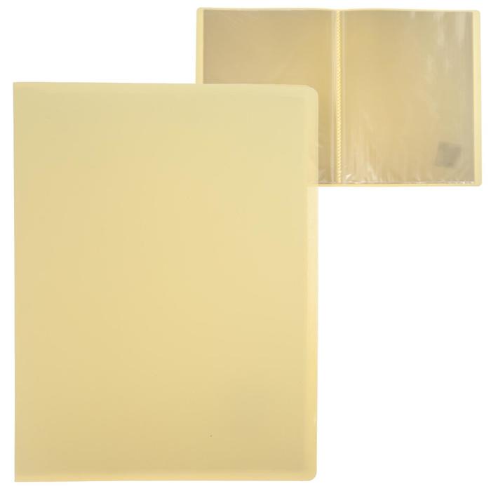 Папка 40 прозр вкладышей А4 500мкм Calligrata желтая ваниль
Папка 40 прозр вкладышей А4 500мкм Calligrata желтая ваниль