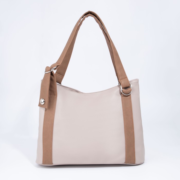 Сумка-тоут, отдел на молнии, наружный карман, цвет тёмно-бежевый
Сумка-тоут, отдел на молнии, наружный карман, цвет тёмно-бежевый