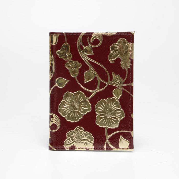 Обложка для автодокументов, цвет бордовый, «Колокольчики»
Обложка для автодокументов, цвет бордовый, «Колокольчики»