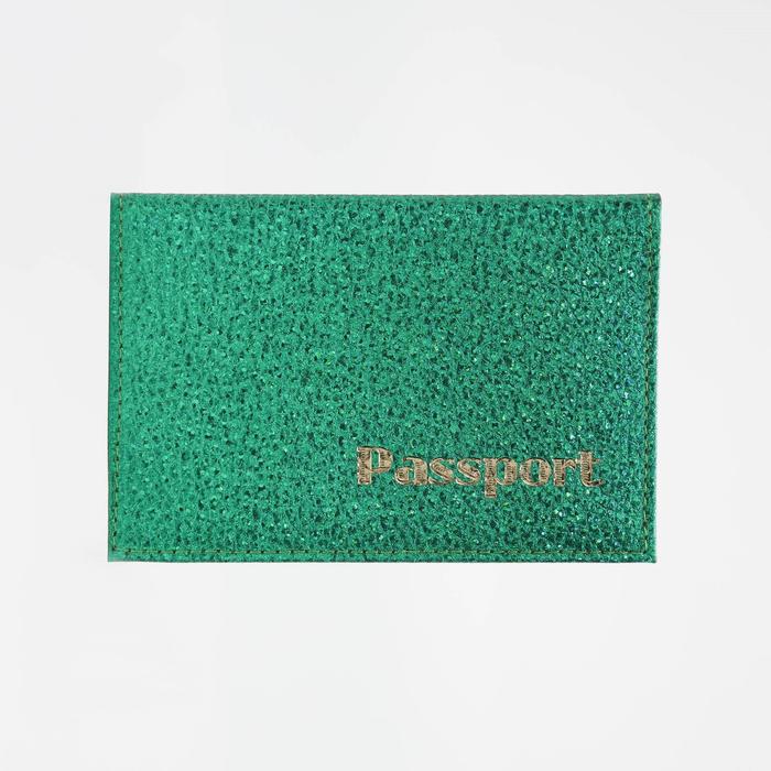 Обложка для паспорта, цвет зелёный
Обложка для паспорта, цвет зелёный