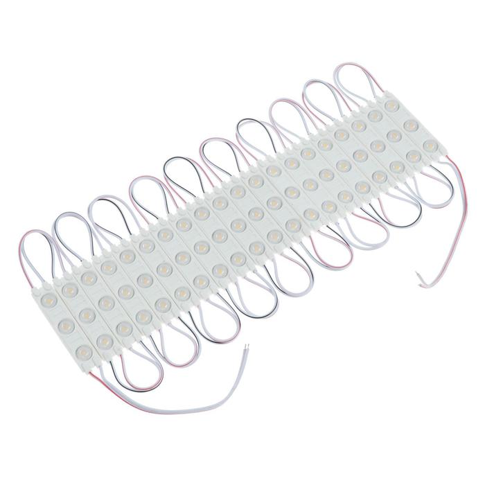 Светодиодный модуль SMD5630, 2 Вт, 3 LED, 180 Lm, линза 160 град, IP65, 3000К ,12V Т-БЕЛЫЙ
Светодиодный модуль SMD5630, 2 Вт, 3 LED, 180 Lm, линза 160 град, IP65, 3000К ,12V Т-БЕЛЫЙ