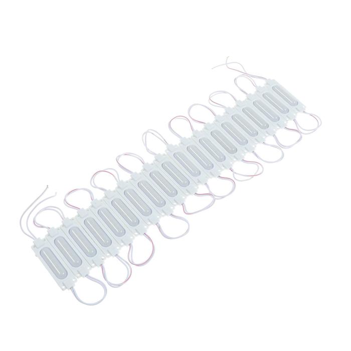 Светодиодный модуль SMD5730, пластик, 2 Вт, 6 LED, 190 Lm, 160 град, IP65, 6500К , 12V БЕЛЫЙ
Светодиодный модуль SMD5730, пластик, 2 Вт, 6 LED, 190 Lm, 160 град, IP65, 6500К , 12V БЕЛЫЙ