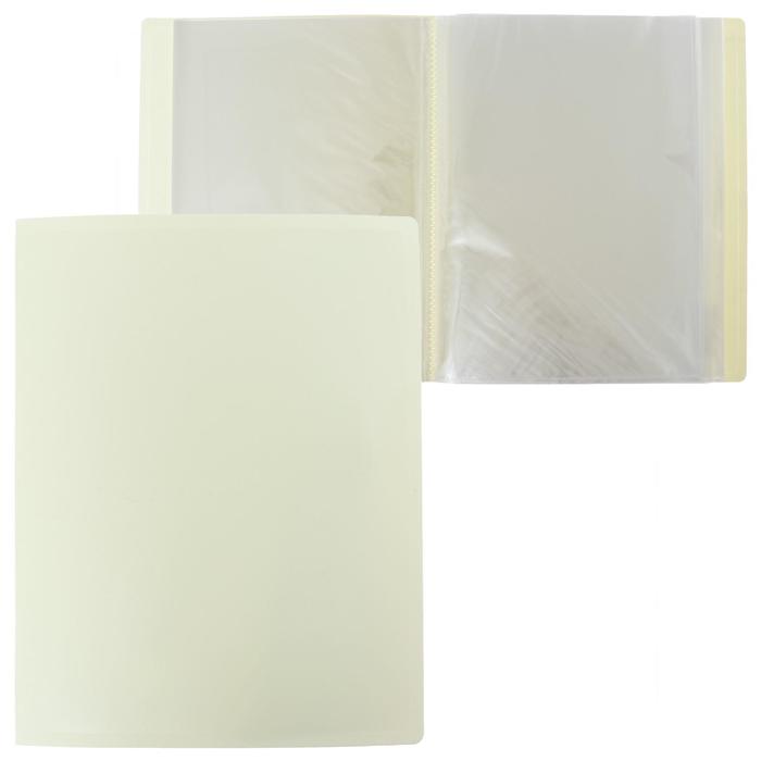 Папка с 80 вкладышами А4, 700 мкм, Calligrata, молочно-белая
Папка с 80 вкладышами А4, 700 мкм, Calligrata, молочно-белая