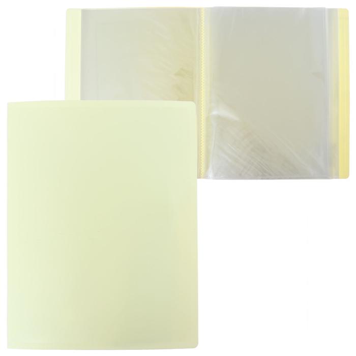 Папка с 80 вкладышами А4, 700 мкм, Calligrata, жёлтая ваниль
Папка с 80 вкладышами А4, 700 мкм, Calligrata, жёлтая ваниль