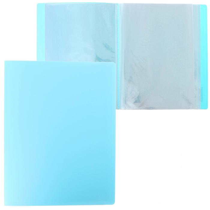 Папка А4 Calligrata, 100 прозрачных вкладышей, 700 мкм, бирюзово-голубой
Папка А4 Calligrata, 100 прозрачных вкладышей, 700 мкм, бирюзово-голубой